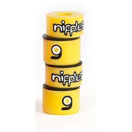 Orangatang Nipple Double Barrel Bushings 89a yellow hard