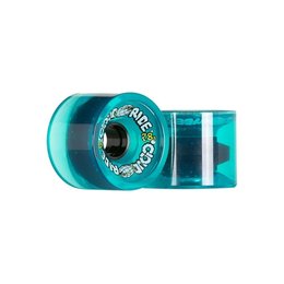 Cloud Ride Cruisers Clear Turquoise Wheels 69mm 78a