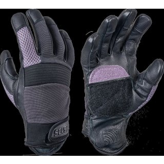 Seismic Freeride gloves black/purple Extra small