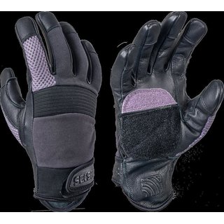 Seismic Freeride gloves black/purple Medium/Large