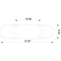 DB Longboards Crook Komplett Cruiser 31.75"