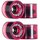 Cloud Ride Cruisers Clear Pink Wheels 69mm 78a