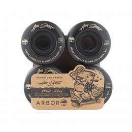 Arbor Spud Axel Serrat Wheels 64mm 82a black