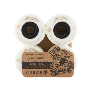 Arbor Spud Axel Serrat Wheels 64mm 82a white