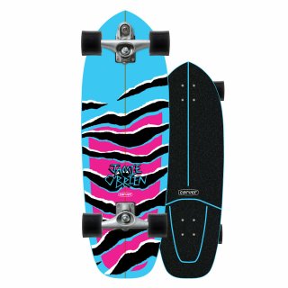 Carver Skateboards Jamie O´ Brien blue tiger Surfskate 31" C7 raw