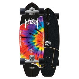 Lost X Carver Skateboards Rad Ripper Tie Dye Surfskate...